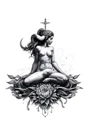Aquarius and Aries tattoo tattoo design idea