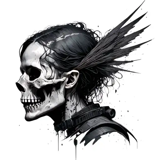 Death Stranding game characters tattoo design idea