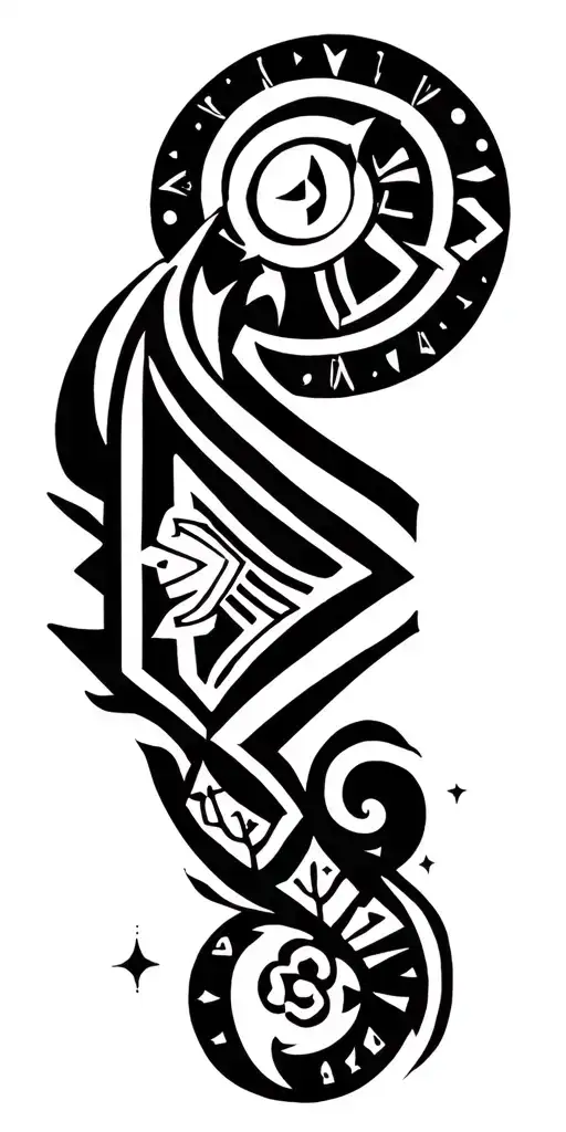 disney series tattoo design idea