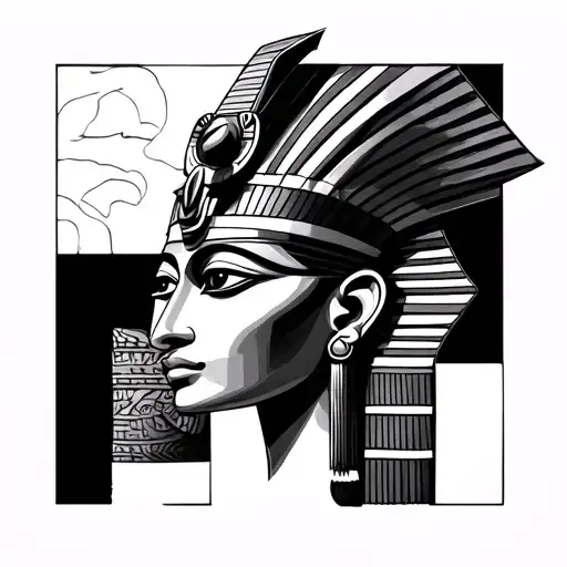Amun Ra tattoo design idea