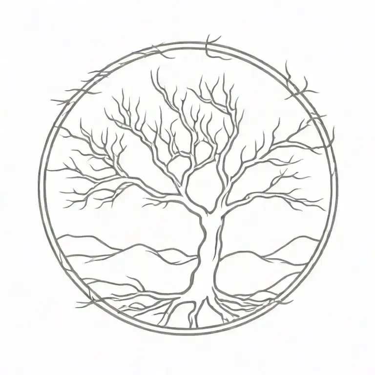 Tree Of Life tattoo design idea