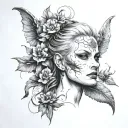 lilith tattoo design idea