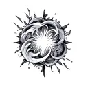 Positive Energy tattoo design idea