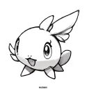 Mudkip tattoo design idea