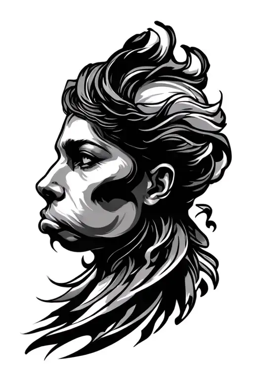 Mont Blanc tattoo design idea