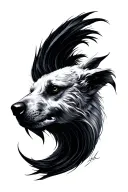 Mont Blanc tattoo design idea