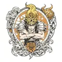 sin of wrath meliodas Nanatsu tattoo design idea