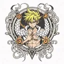 sin of wrath meliodas Nanatsu tattoo design idea