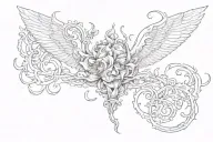 chosen one tattoo design idea