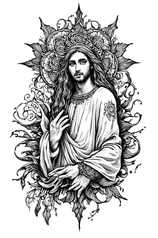 the chosen one tattoo design idea