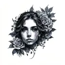 Ceruledge tattoo design idea