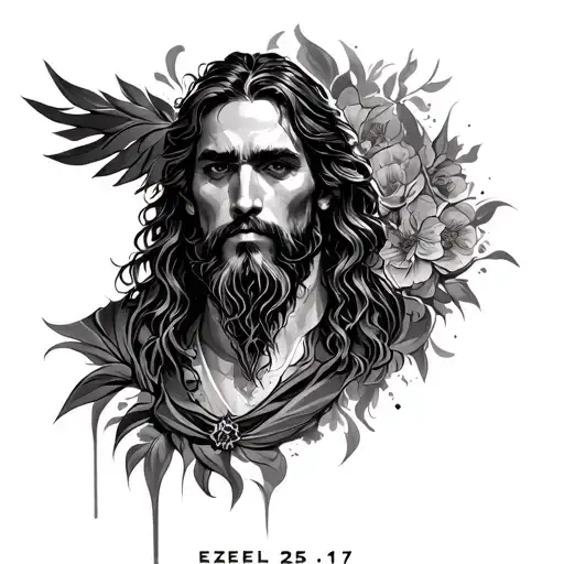 ezekiel 25:17 tattoo design idea
