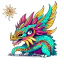 Alebrijes tattoo design idea