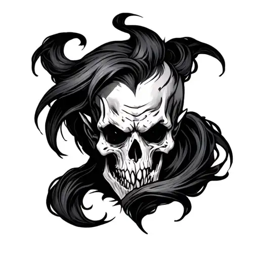 Dark Evil tattoo design idea