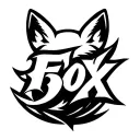 "Fox Box" "Fox Box" in the shape of a fox tail tattoo design idea