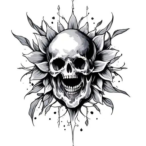 Genital tattoo design idea