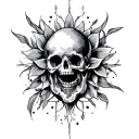 Genital tattoo design idea