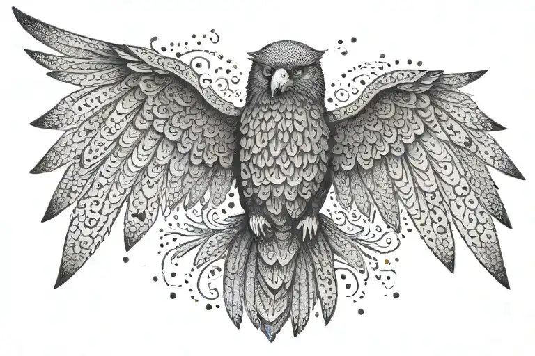 Adler Germanisch tattoo design idea
