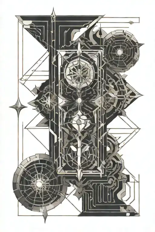 mtg, warhammer, Orion tattoo design idea