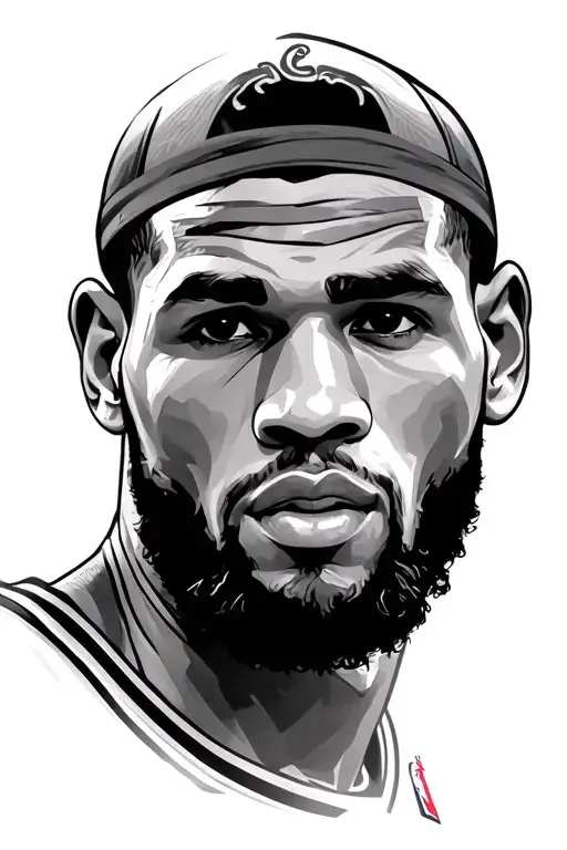 lebron tattoo design idea