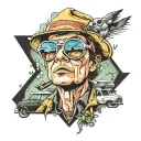 fear and loathing in las vegas tattoo design idea