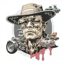 fear and loathing in las vegas tattoo design idea