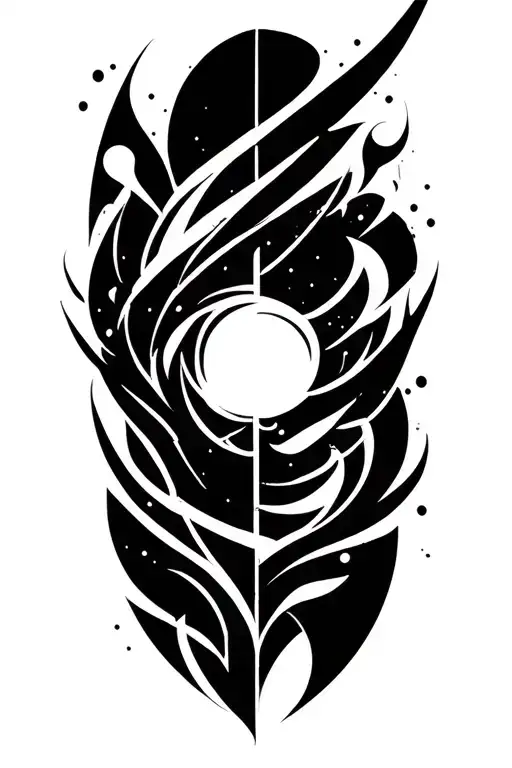 Filler Space tattoo design idea