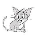 tom and jerry tattoo design idea