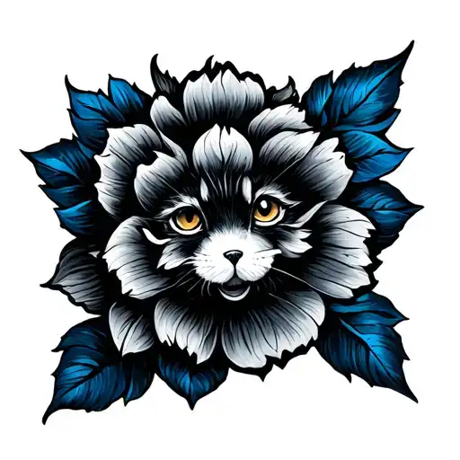 bluey tattoo design idea