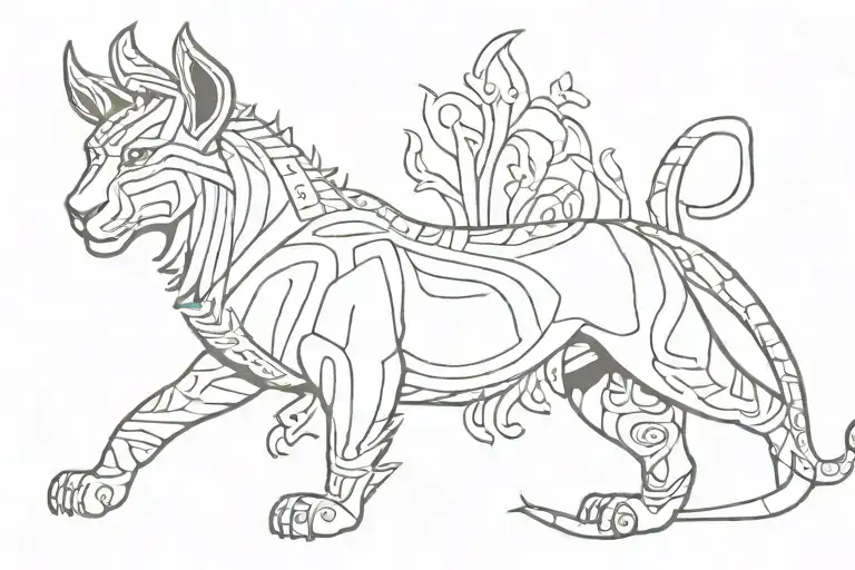 shaka zulu culture tattoo tattoo design idea