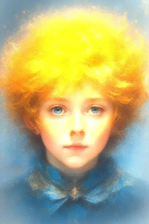 the little prince face tattoo design idea