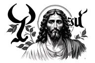 Yeshua tattoo design idea