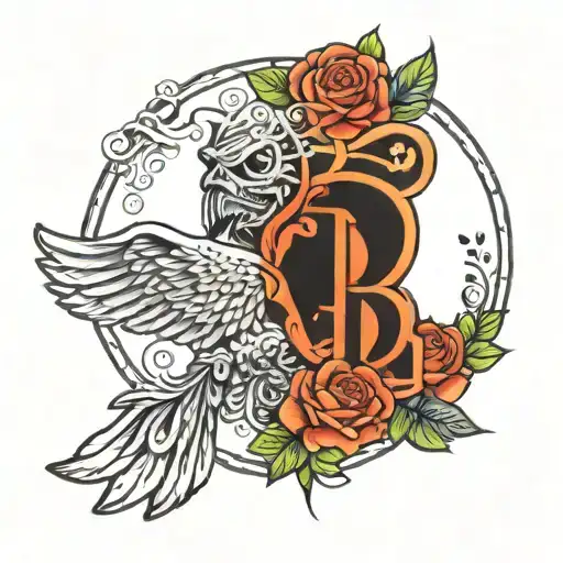 dad memorial tattoo design idea