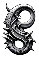 Karambit tattoo design idea