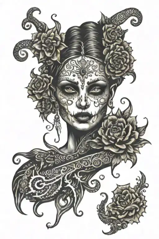 Henna tattoo design idea