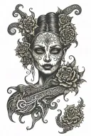 Henna tattoo design idea