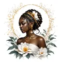 Oshun tattoo design idea