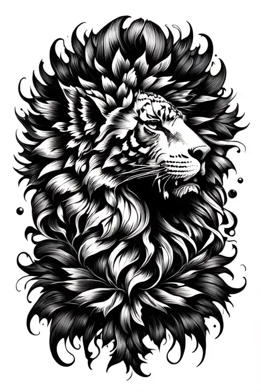 representation of pride  tattoo design idea