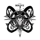 "SOLVE COAGULA" BAPHOMET tattoo design idea