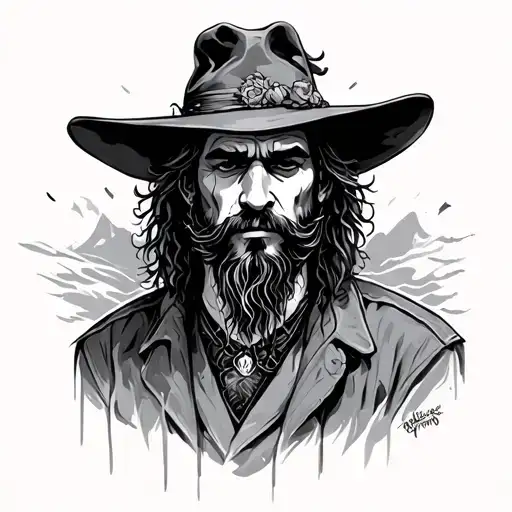 Vagabond tattoo design idea