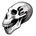 Animal Skull tattoo design idea