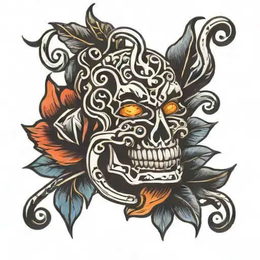 weld beads, tearing into skin tattoo design idea