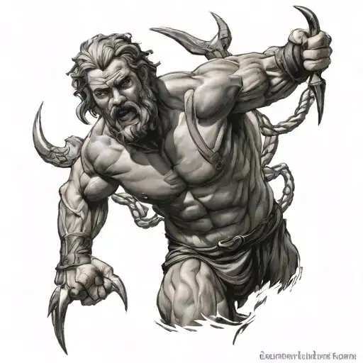 Hercules tattoo design idea