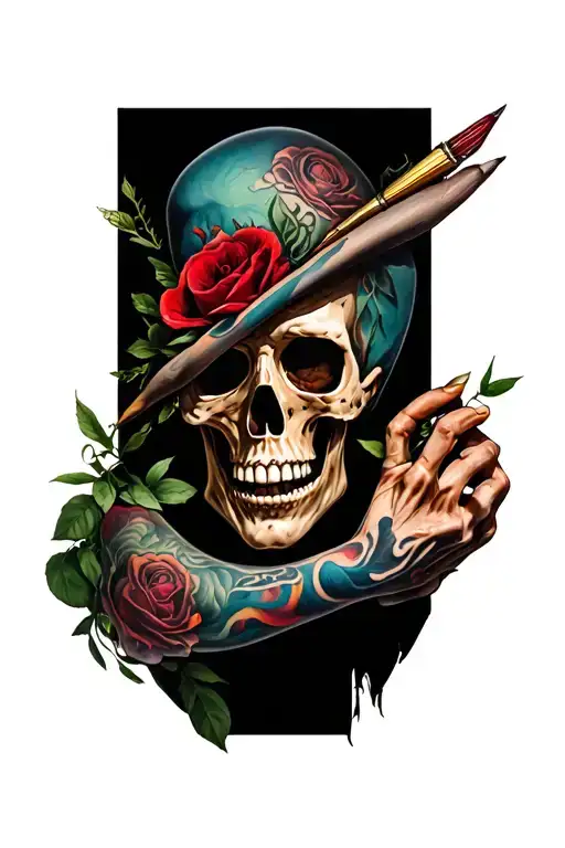 dead tattoo design idea