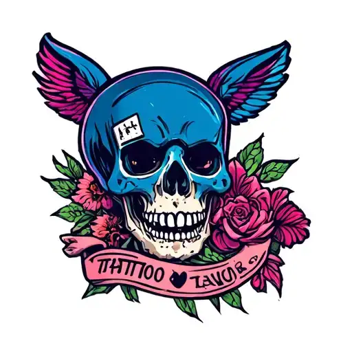 Blackout tattoo tattoo design idea