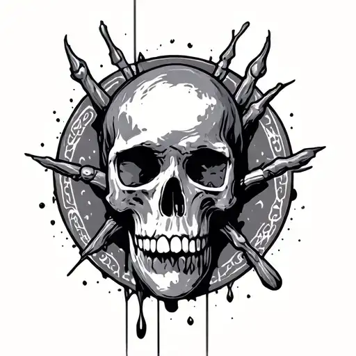 Blood Type tattoo design idea