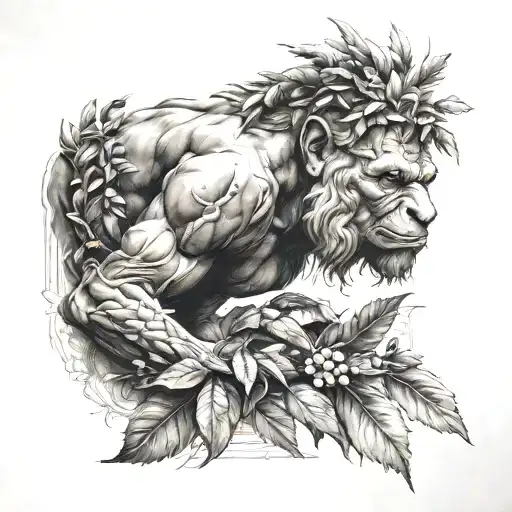 LAUREL CAESAR tattoo design idea