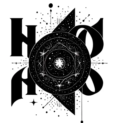 "Hugo" > Minimalist tattoo design (~5 cm) for the inner for"Style reference: minimalist celestial tattoos, fine line, dotwork." tattoo design idea