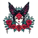 titties tattoo design idea