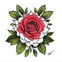 titties tattoo design idea